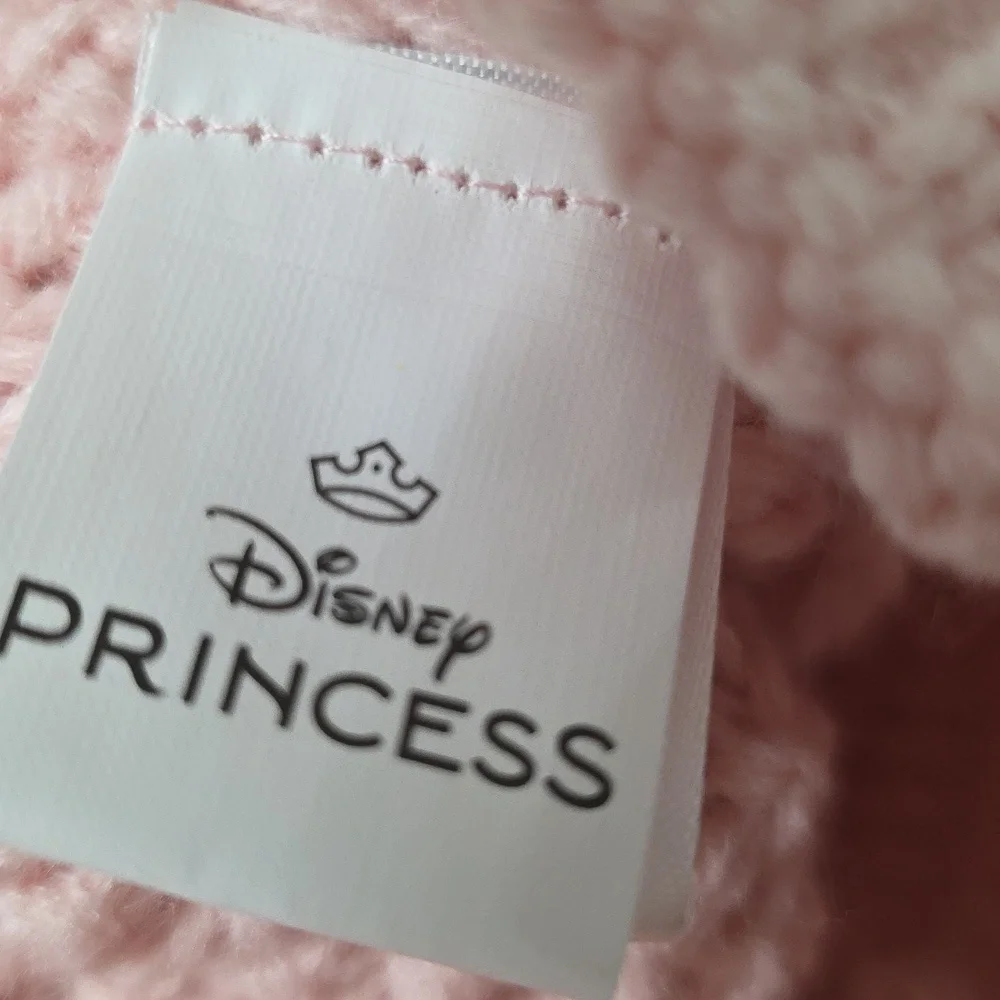 Pink Kids Beanie with Princess Design, NWOT
